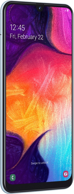 Смартфон Samsung Galaxy A50 (белый) фото 4